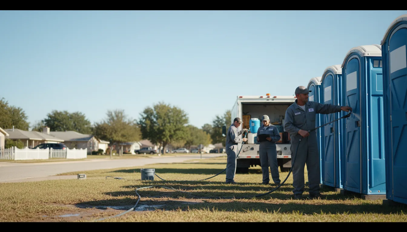 Long-Term Portable Toilet Rental in Leeds, AL near me